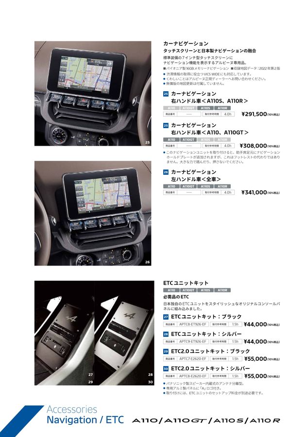 ALPINE Accessories